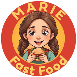 Marie Fast Food logo.